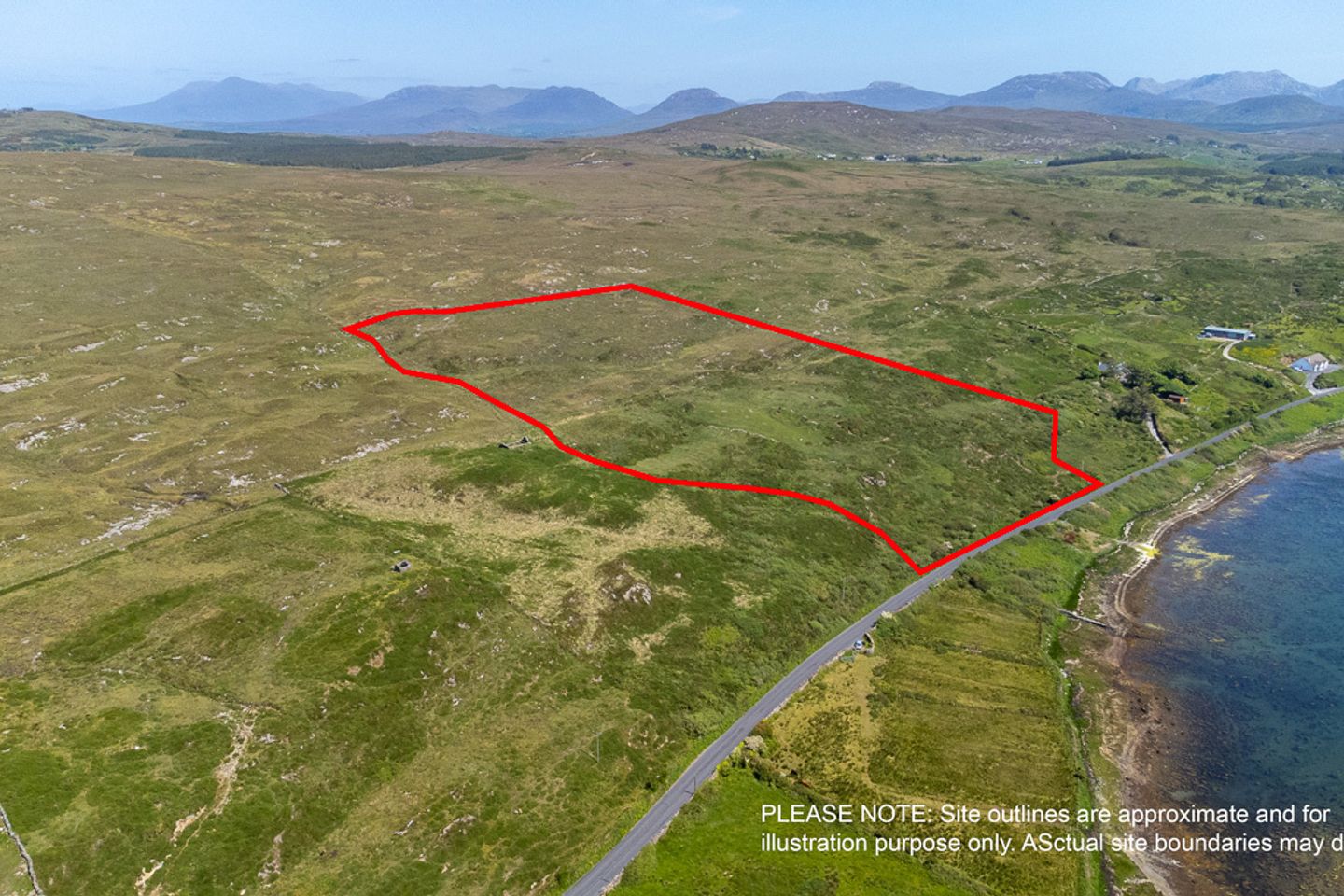 Circa 17 acres of ground at Boolard, Claddaghduff Road, Clifden, Co. Galway