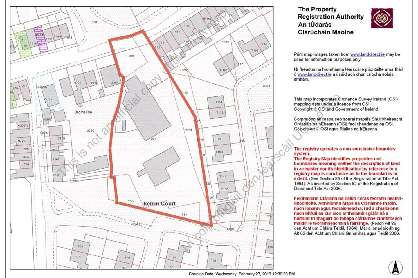 0.9 Acre Development Site, Mitchel Street, Thurles, Co. Tipperary