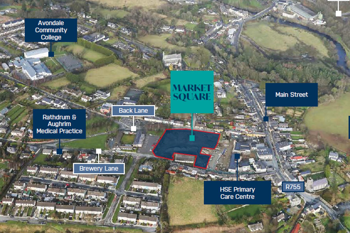 Commercial property for sale in Market Square, Rathdrum, Co. Wicklow
