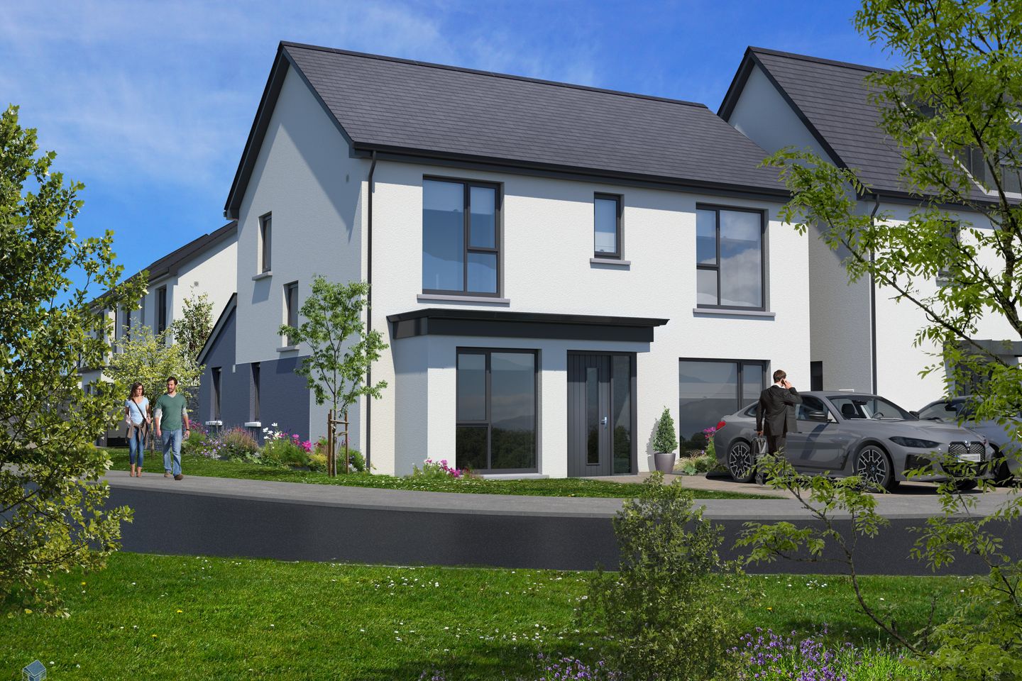 Type D- 4 Bedroom, Detached, Cúl na Coirre, Cúl na Coirre, Church Road, Headford, Headford, Co. Galway