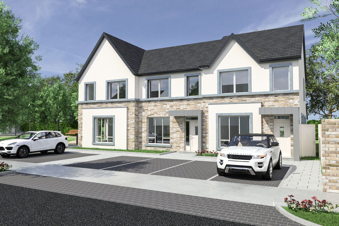 Semidetached House, Castle Grove Gardens, Semidetached House, Castle