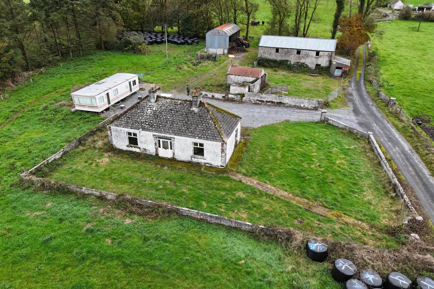 Residence On C. 46. Acres, Shannagh More, Glenamaddy, Co. Galway, F45XR67