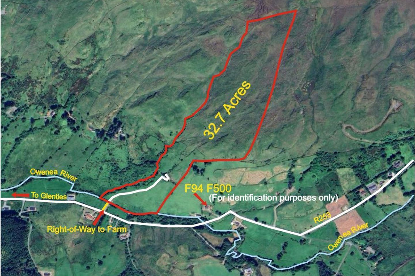 32.7 Acres at Edeninfagh, Glenties, Glenties, Co. Donegal