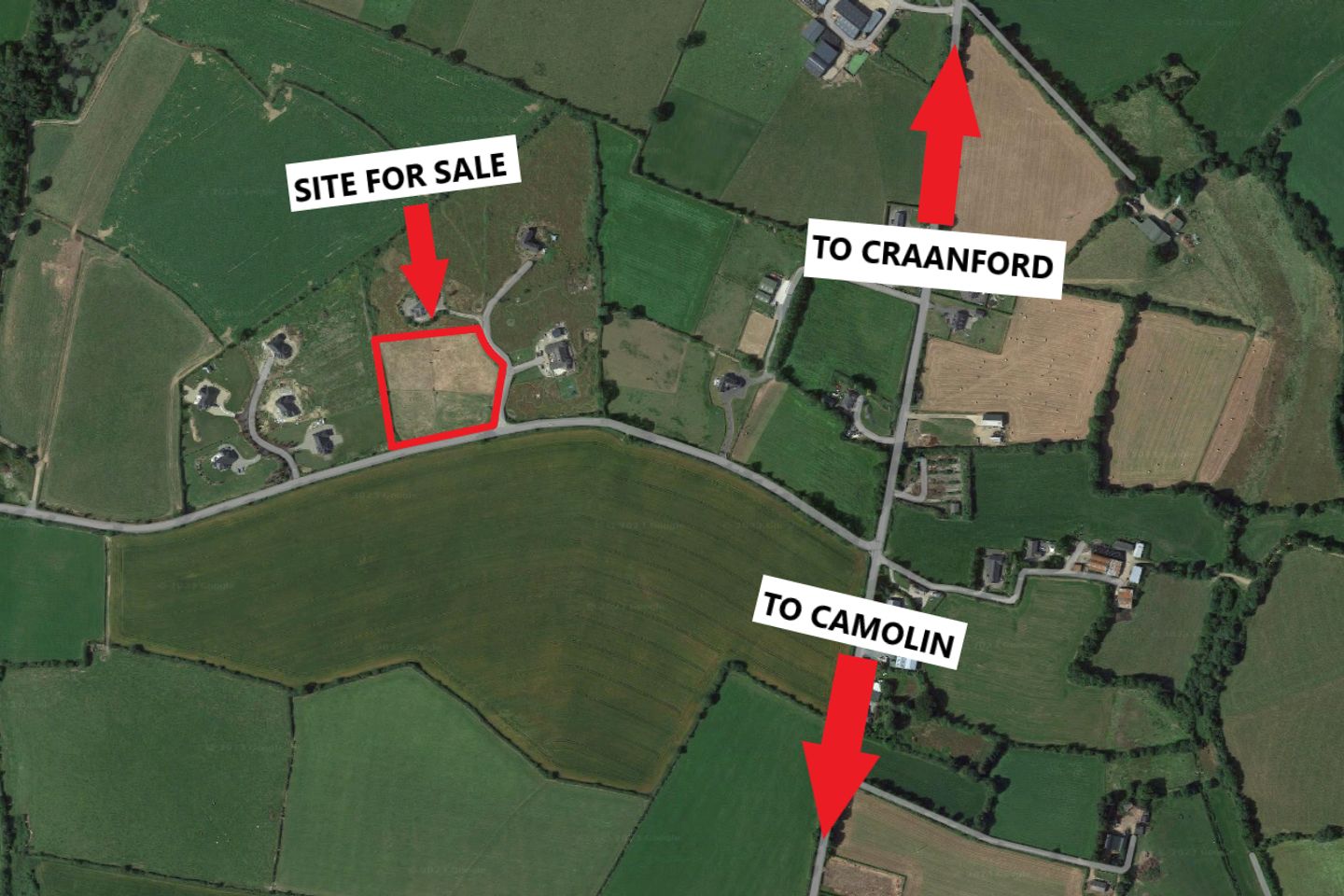 C. 2.46 Acre Site at Rossminogue South, Craanford, Gorey, Co. Wexford
