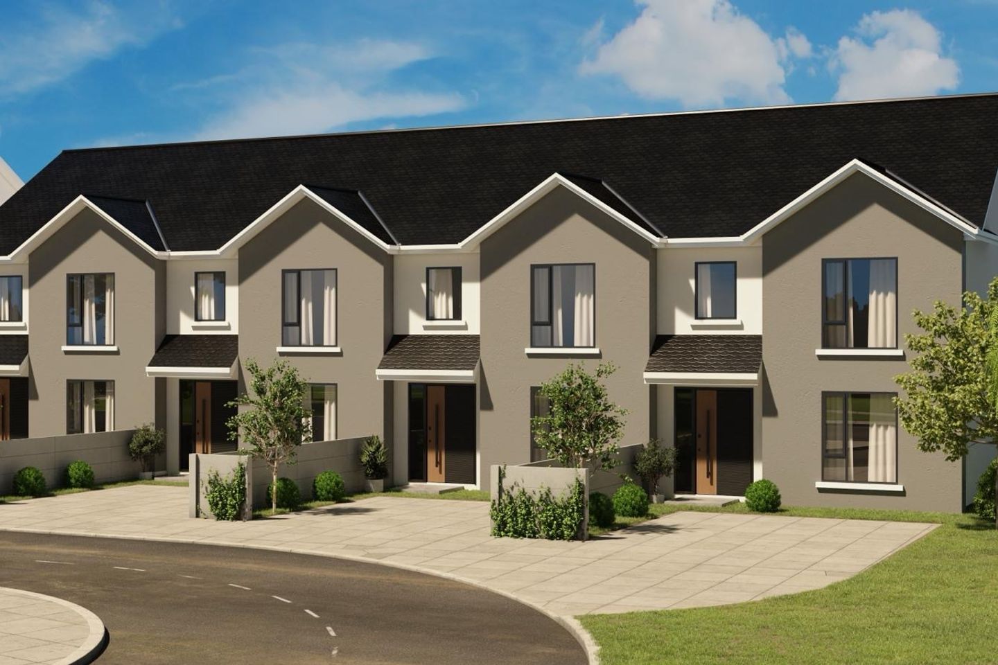 3 Bed End of Terrace, Dun Na Greine, Dun Na Greine, Coolgreany, Co. Wexford