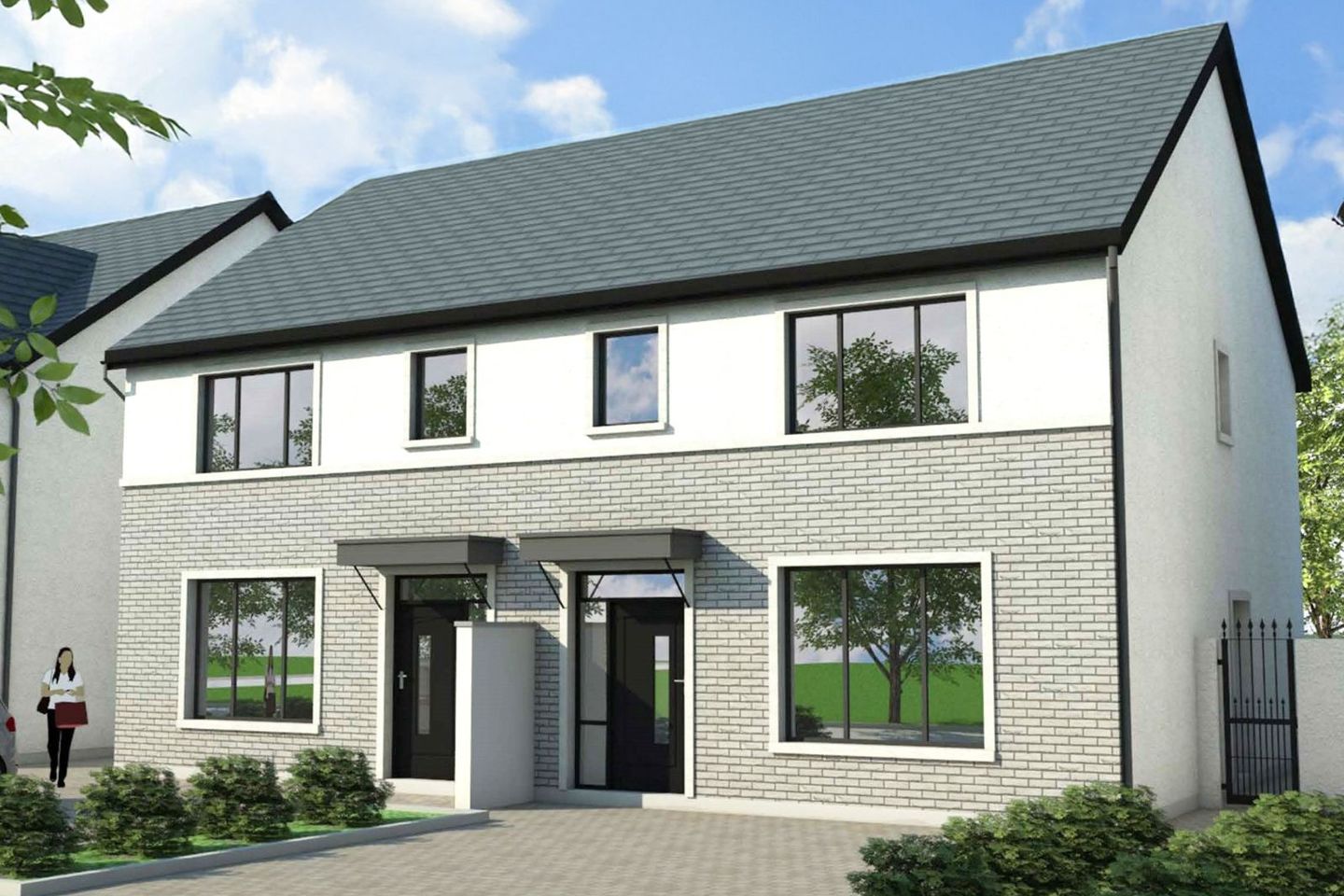 3 Bed Semi - B2 House Type - 123m, JANEVILLE, Carrigaline, Co. Cork