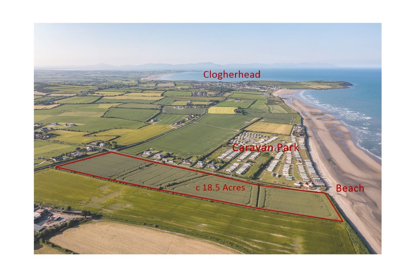 18.483 Acres, Tobertoby, Clogherhead, Co. Louth