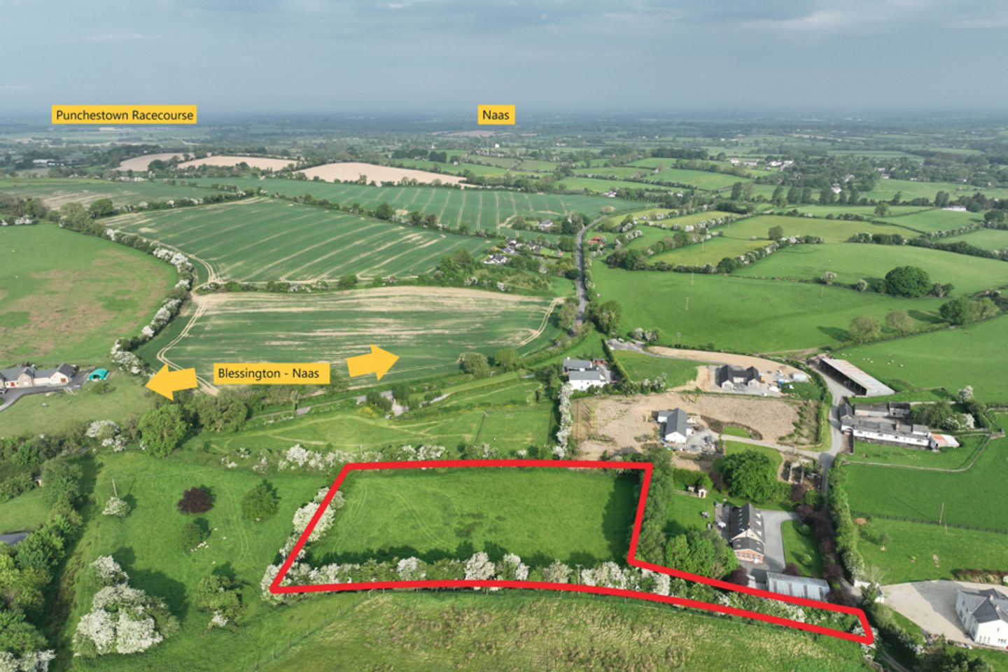 Commercial property for sale in Land c. 2 Acres, Eadestown, Naas, Co