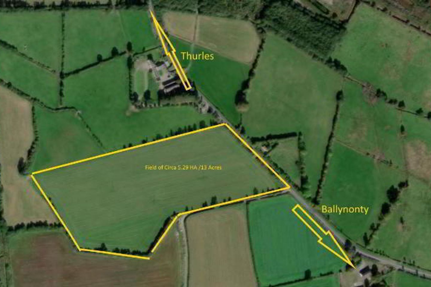 Circa 13 Acres At,Lanespark/Kileen, Ballynonty, Thurles, Co. Tipperary