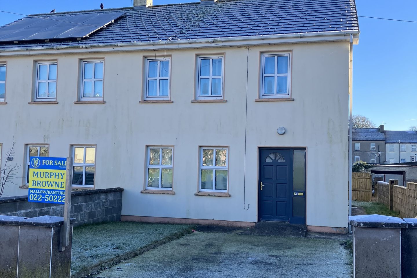 46 Saint Oliver Plunkett Place, Doneraile, Co. Cork, P51KV56 is for