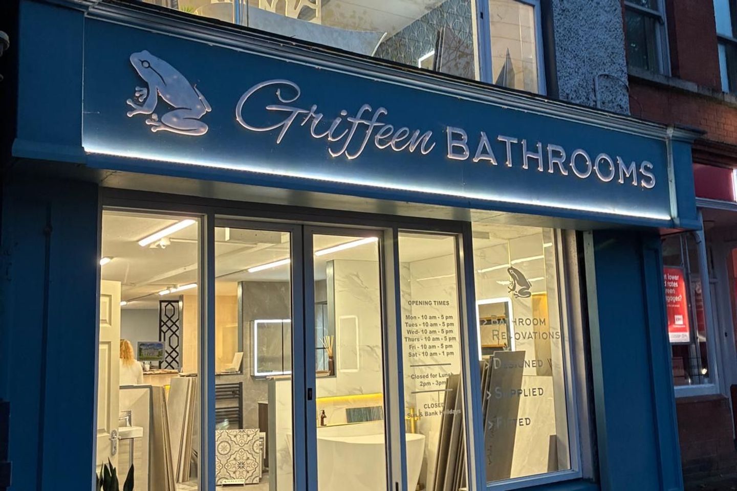 Griffeen Bathrooms, Lower Main Street, Lucan, Co. Dublin