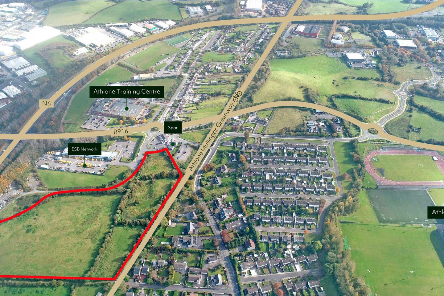 Commercial property for sale in The Green Quarter, Athlone, Co