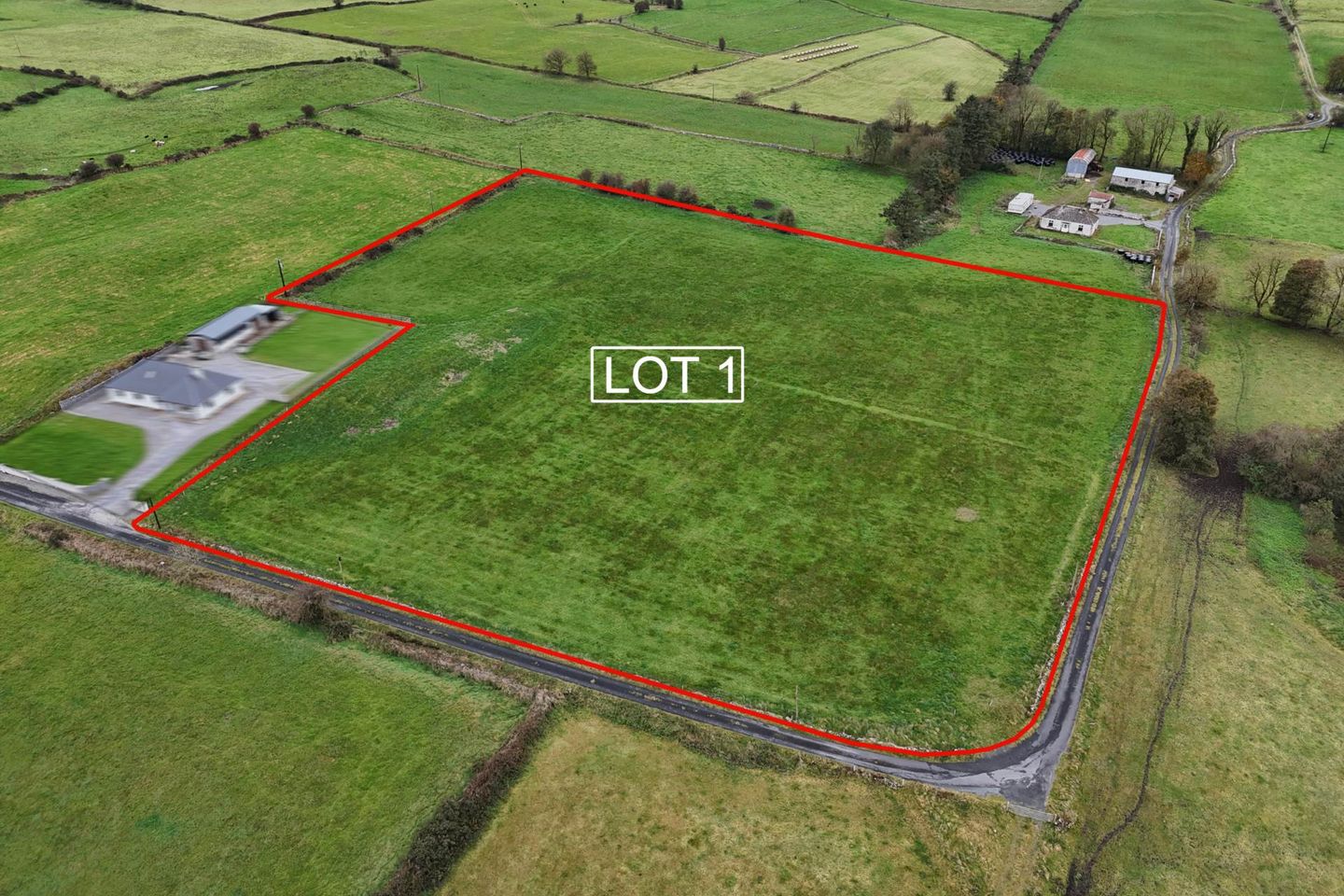 Lot 1 - c. 6.50 Acres, Shannagh More, Glenamaddy, Co. Galway