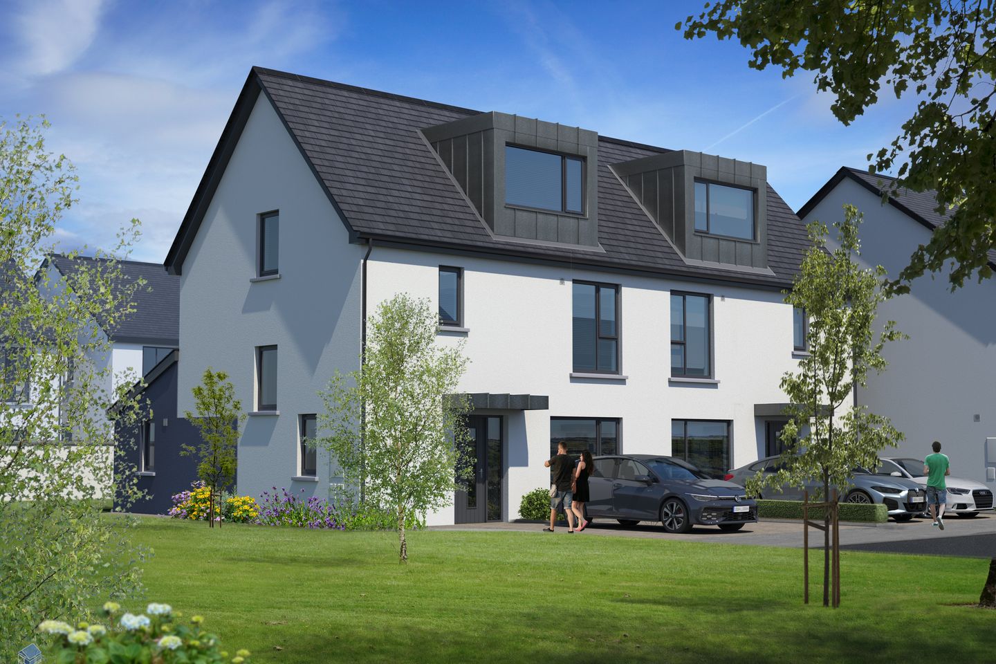 House Type C - 4 Bed, Two Storey, Semi-Detached, Cúl na Coirre, Cúl na Coirre, Church Road, Headford, Headford, Co. Galway