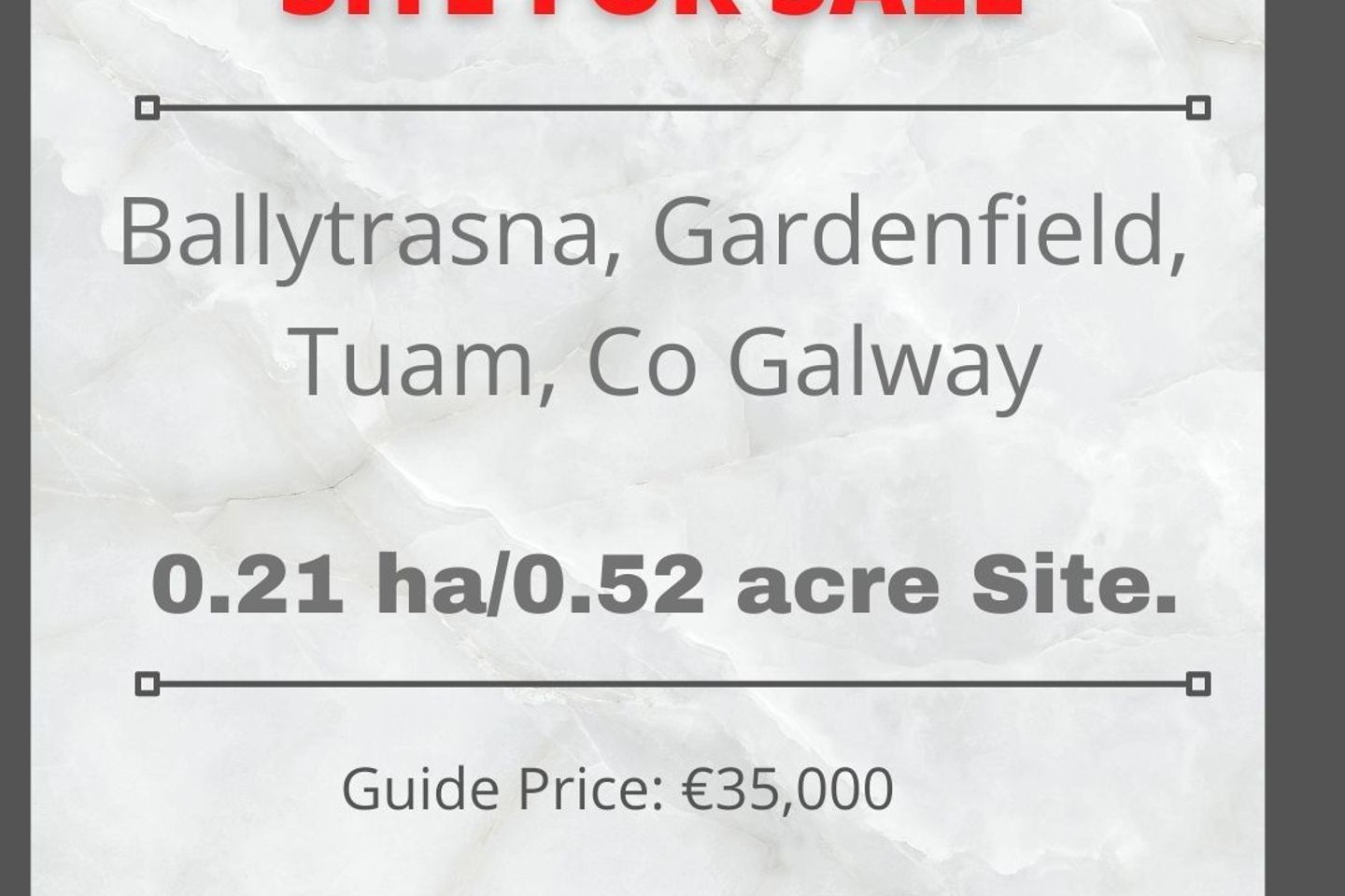 Ballytrasna, Gardenfield, Tuam, Co. Galway