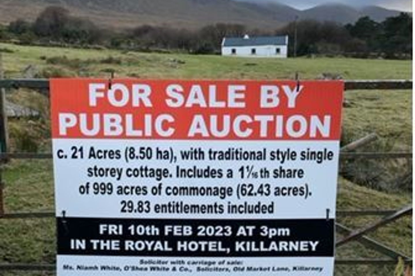 Commercial property for sale in Meallis, Beaufort, Co. Kerry, V93XR62