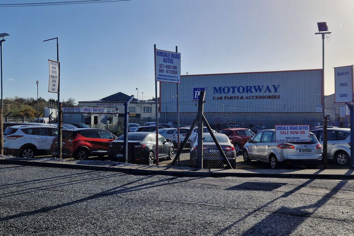 10,000 sq.ft Sales Forecourt Compound at Kinsale Road Business Park, Kinsale Road, Cork City Centre