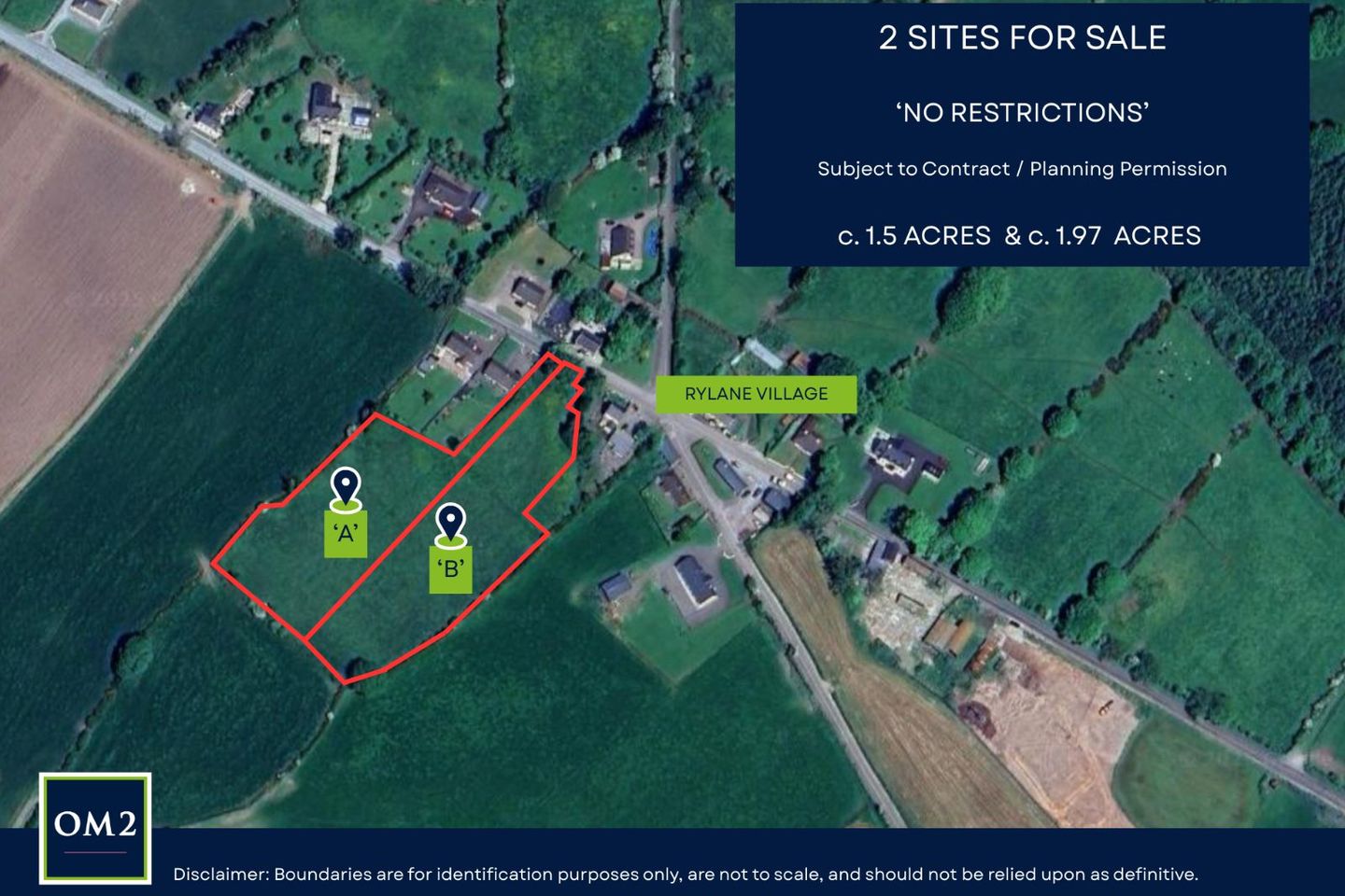 2 no. Sites, Rylane Cross, Co. Cork