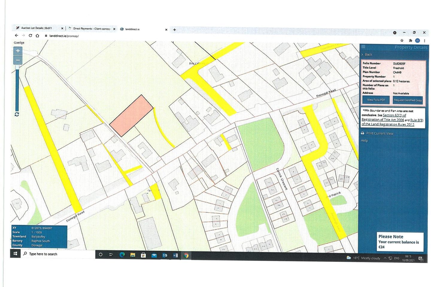 Commercial property for sale in Donegal Road, Ballybofey, Co. Donegal