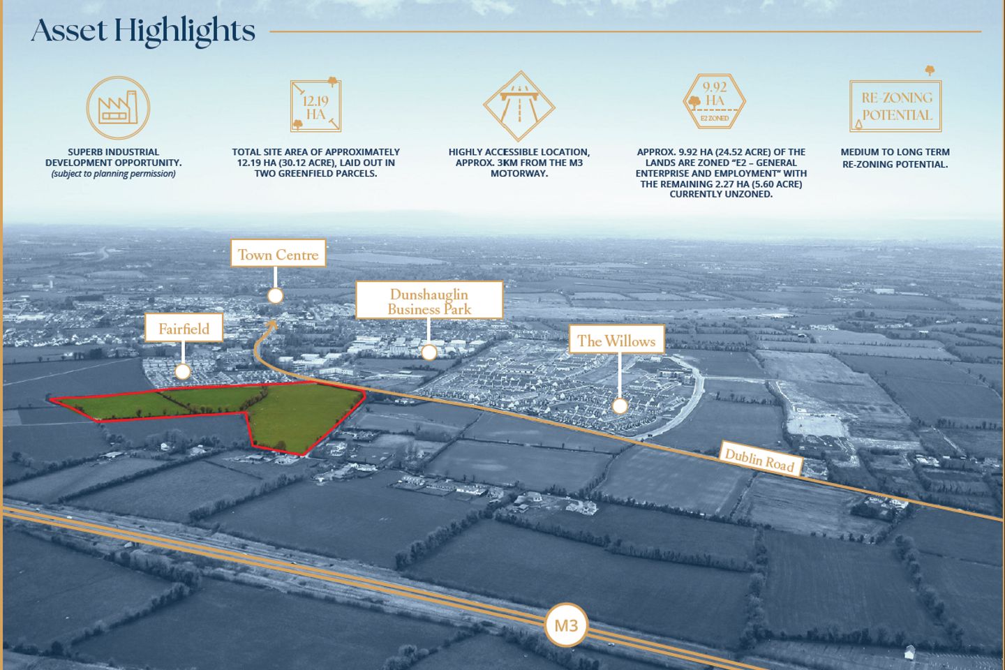 Commercial property for sale in Lands At Dublin Road, Dunshaughlin, Co