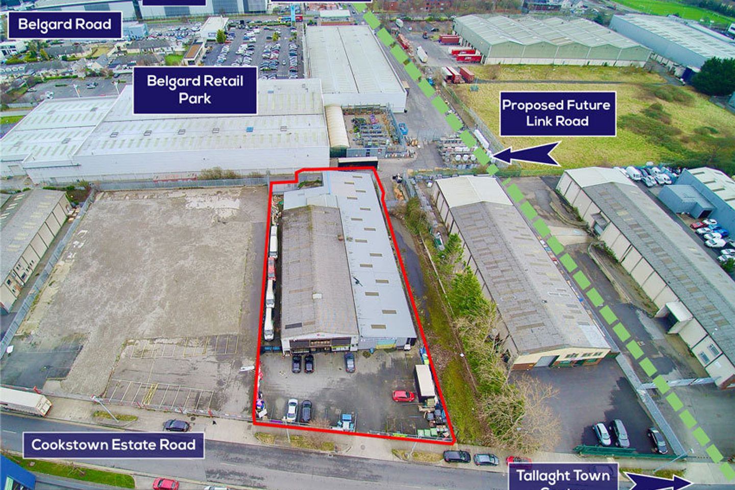 Commercial property for rent in Unit 73 Cookstown Industrial Estate