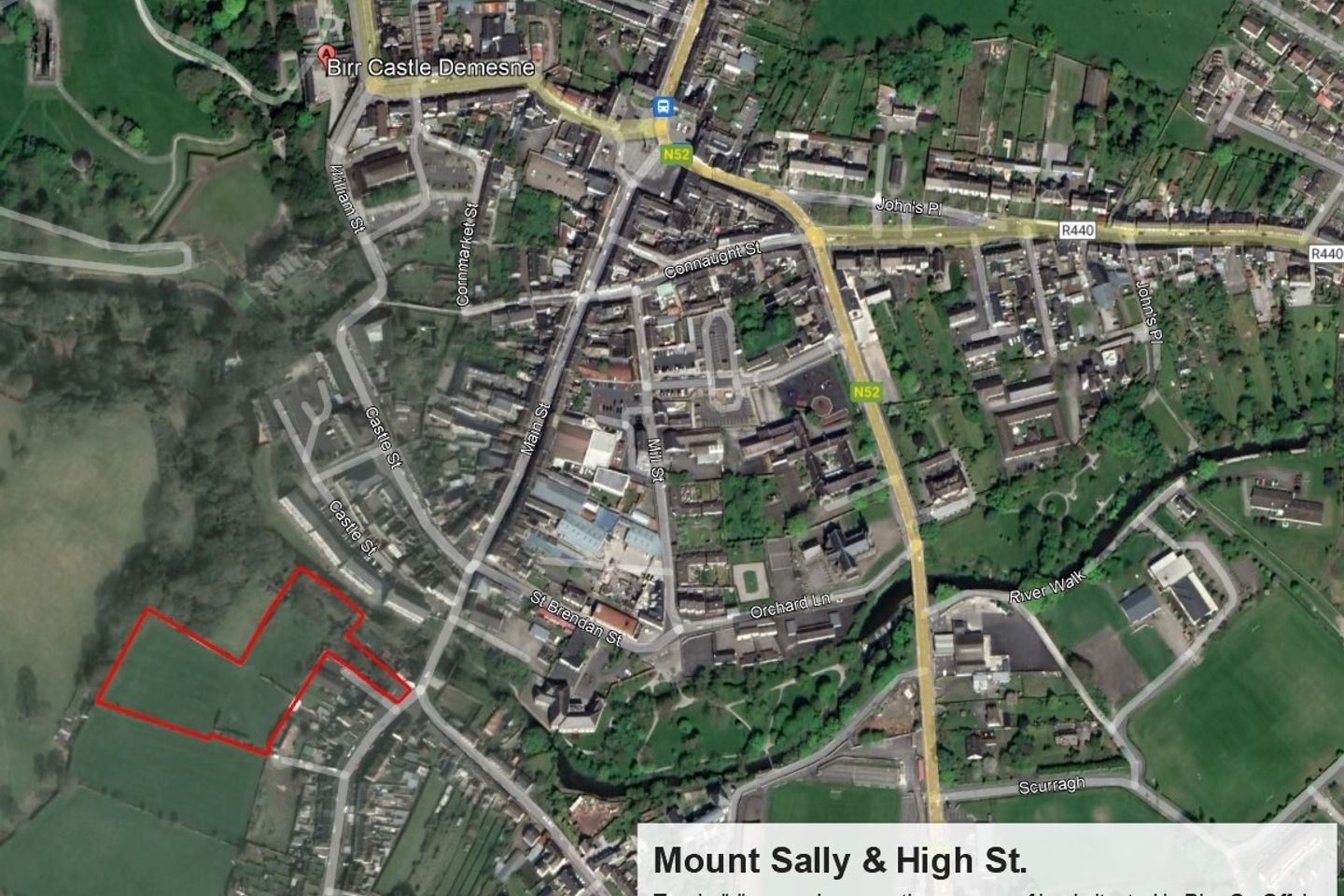 Two Buildings On Approx. 3 Acres, Mount Sally & High St., Townparks, Birr, Co Offaly is for sale