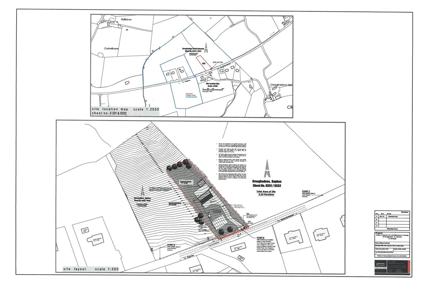 Commercial property for sale in Creaghadoos, St. Johnston, Co. Donegal