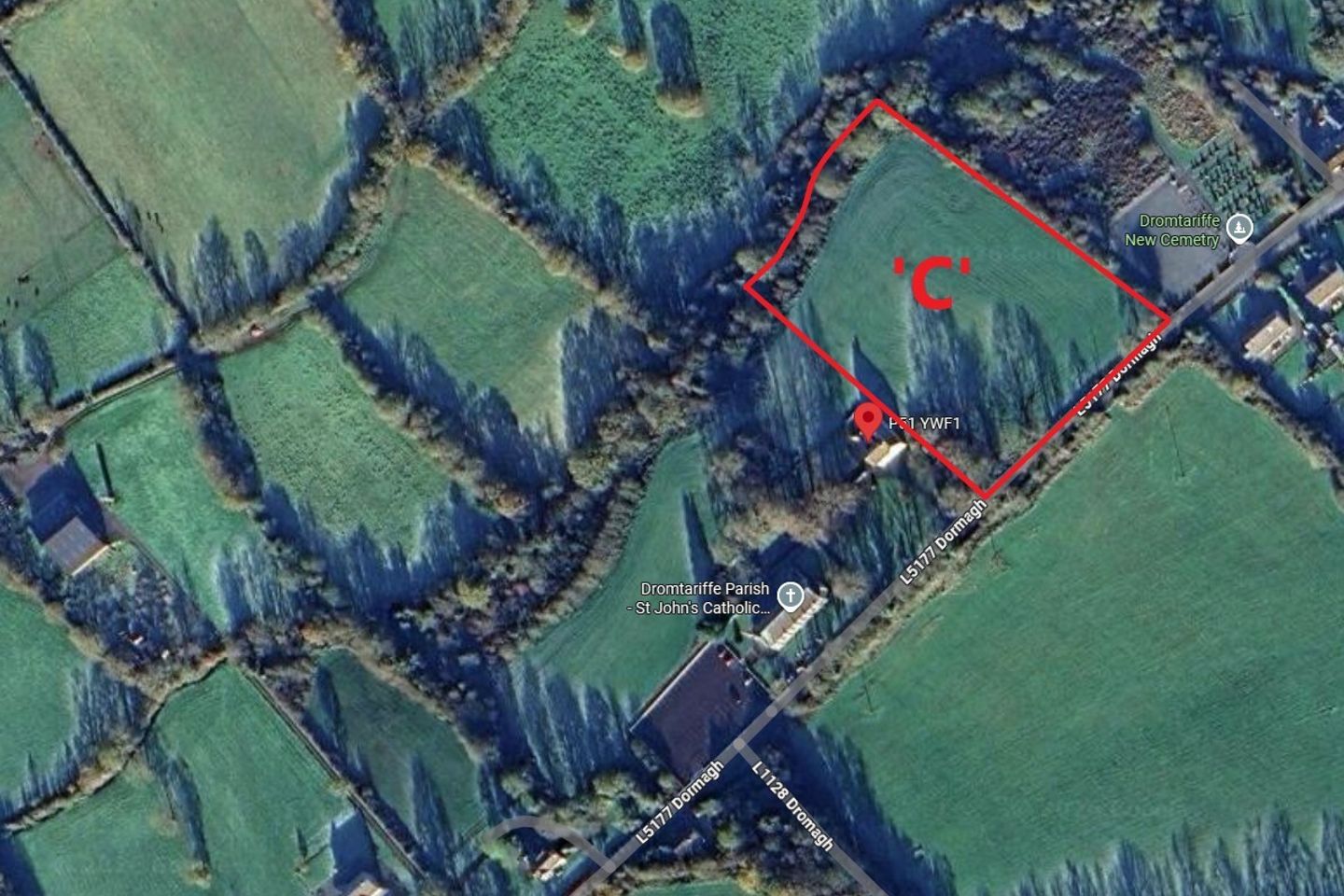 3.77 Agricultural Lands 'C', Dromagh, Mallow, Co. Cork