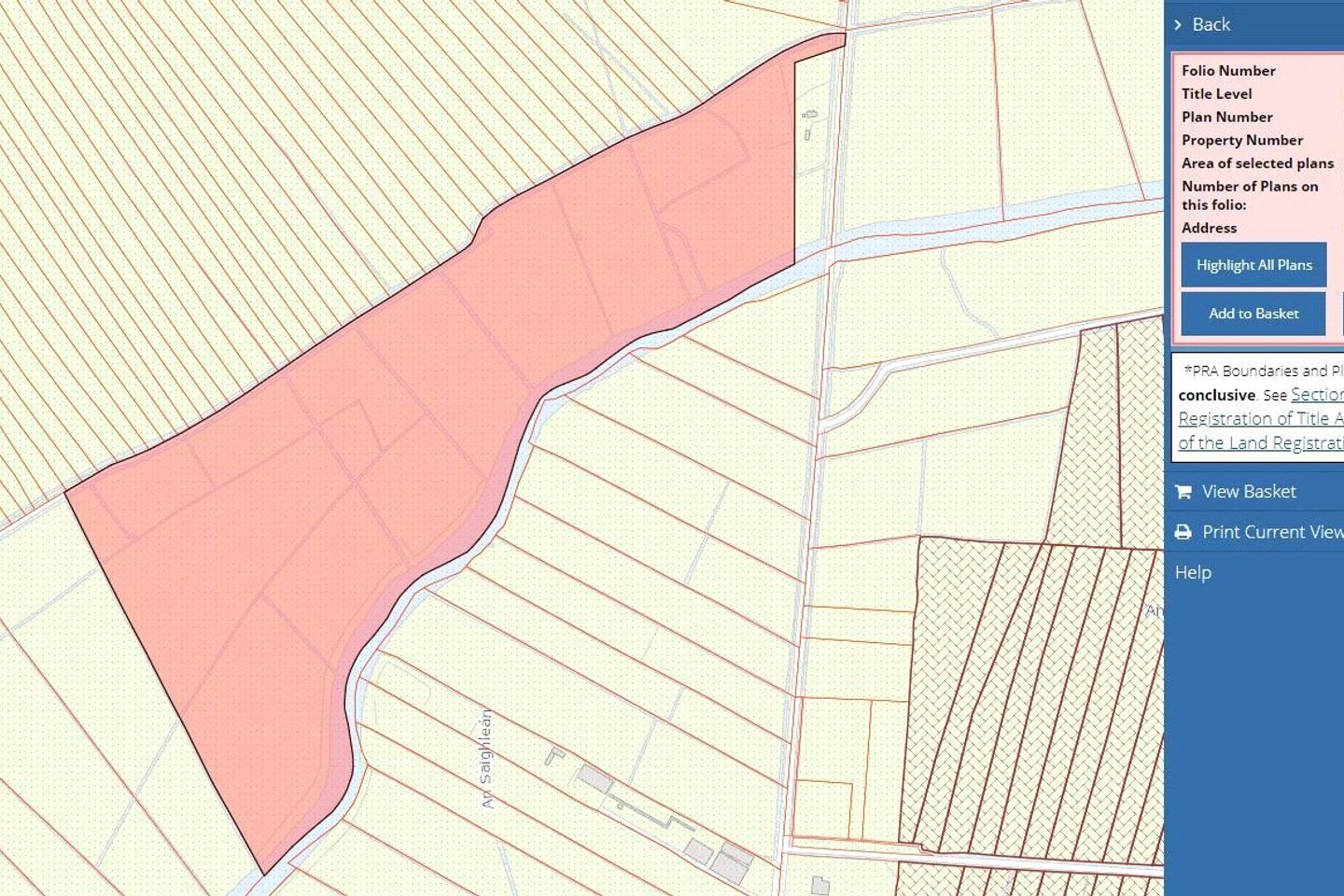 C. 65 Acres Curraghmore, C. 65 Acres Curraghmore, Curraghline