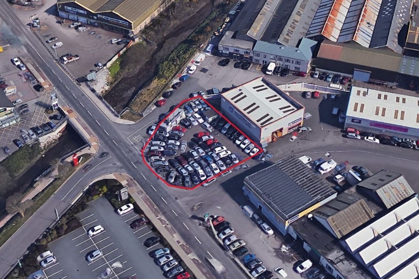 10,000 sq.ft Sales Forecourt Compound at Kinsale Road Business Park, Kinsale Road, Kinsale, Co. Cork