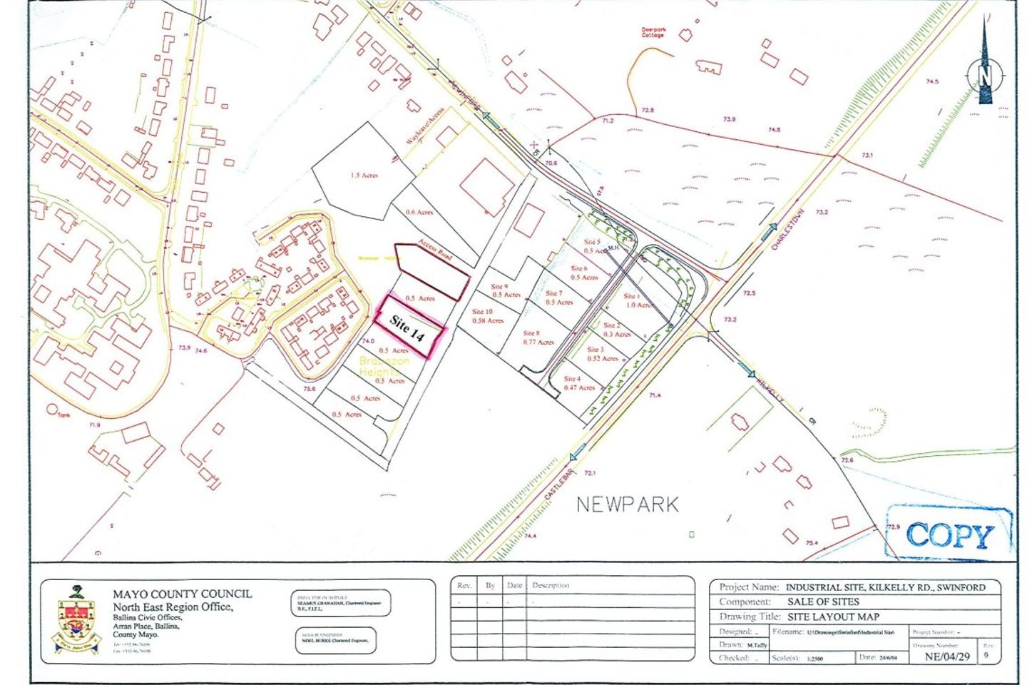 Site 14, Swinford Industrial Estate, Swinford, Co. Mayo