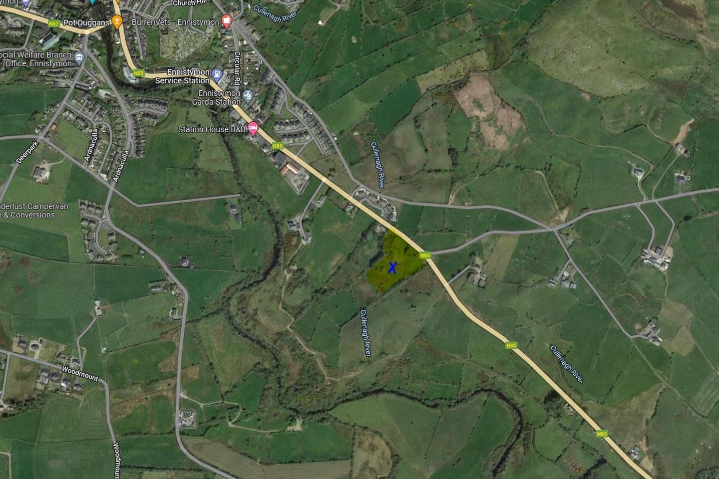 4 Acres CE6606 & CE15362f, 3.66 Acres Land/Site, Ennistymon, Co. Clare