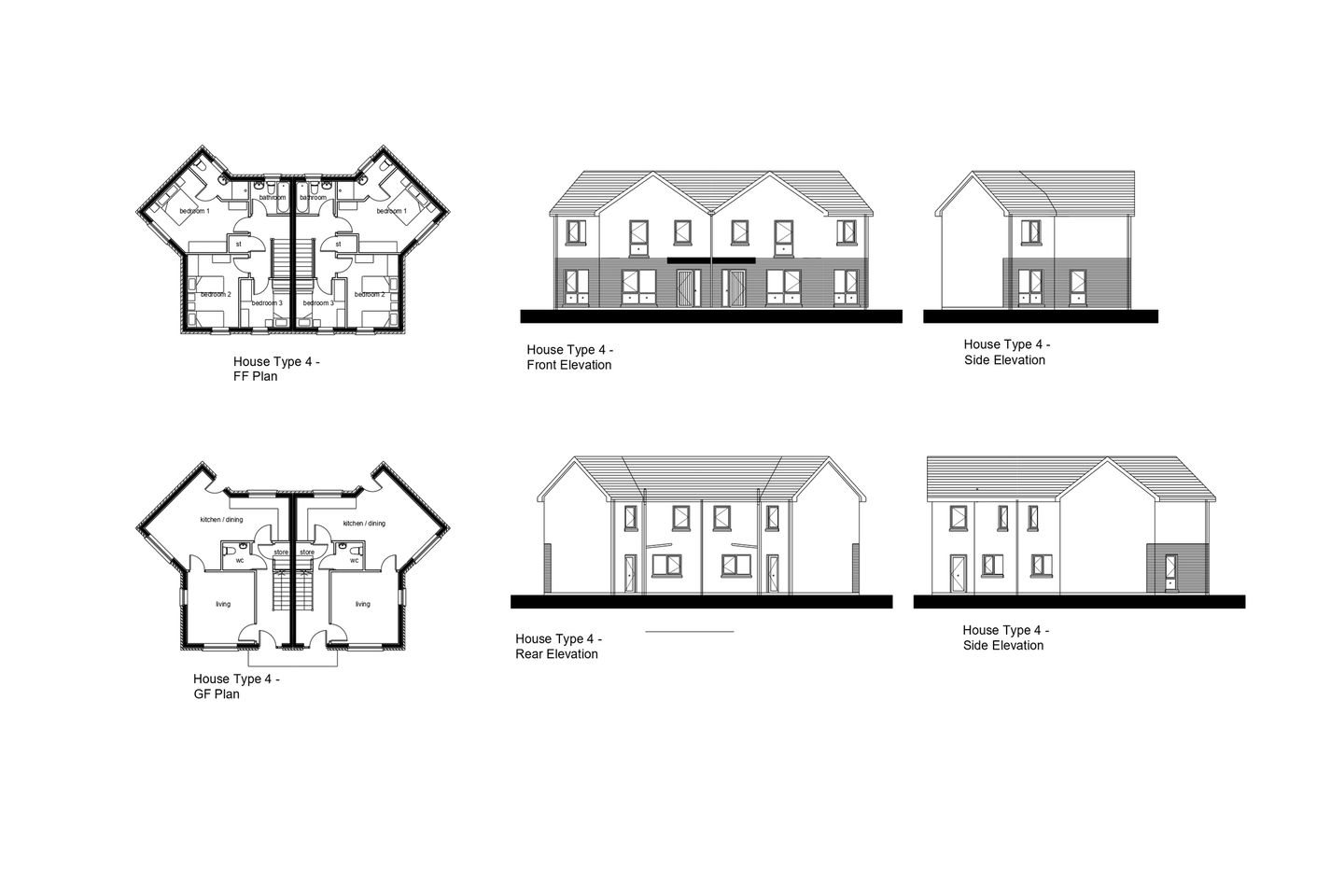 House Type 4, Upton Meadow, House Type 4, Upton Meadow, Upton Meadow