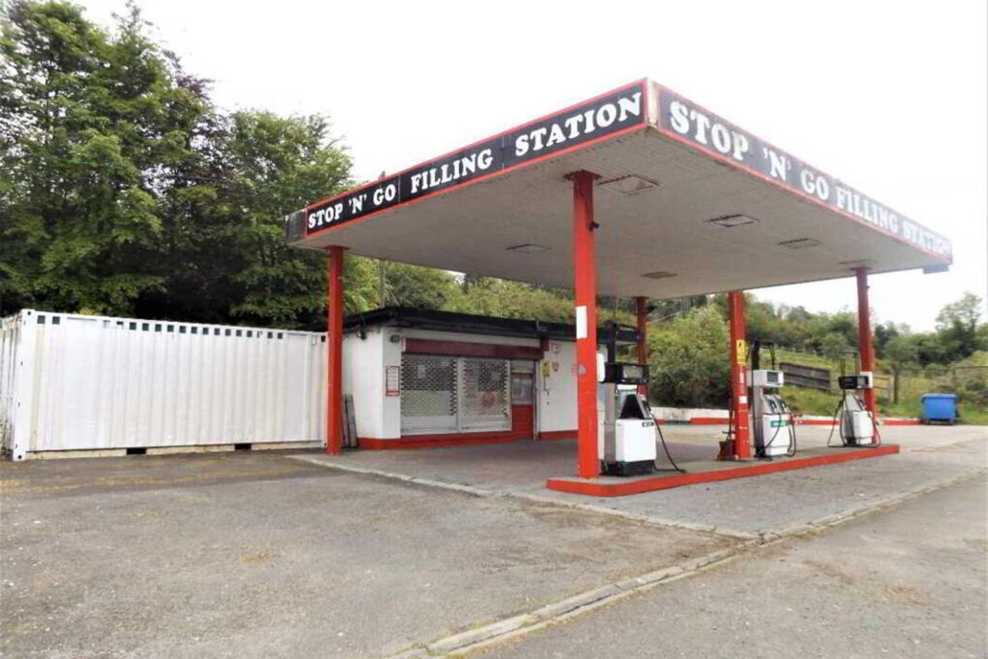 Filling Station At Inane, Inane, Roscrea, Co. Tipperary, E53F449