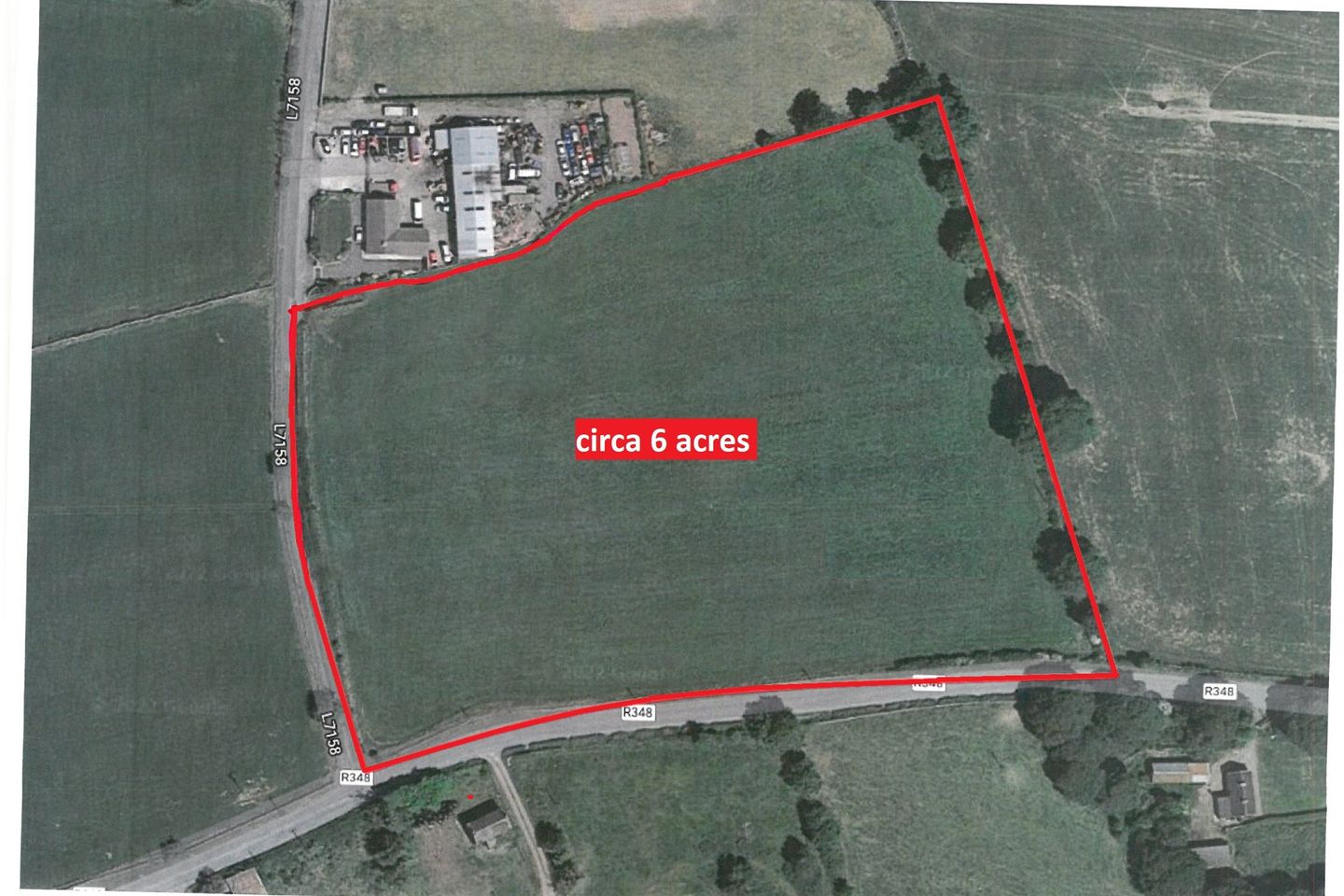 Commercial property for sale in 6 acres of Agricultural Lands, Bresk