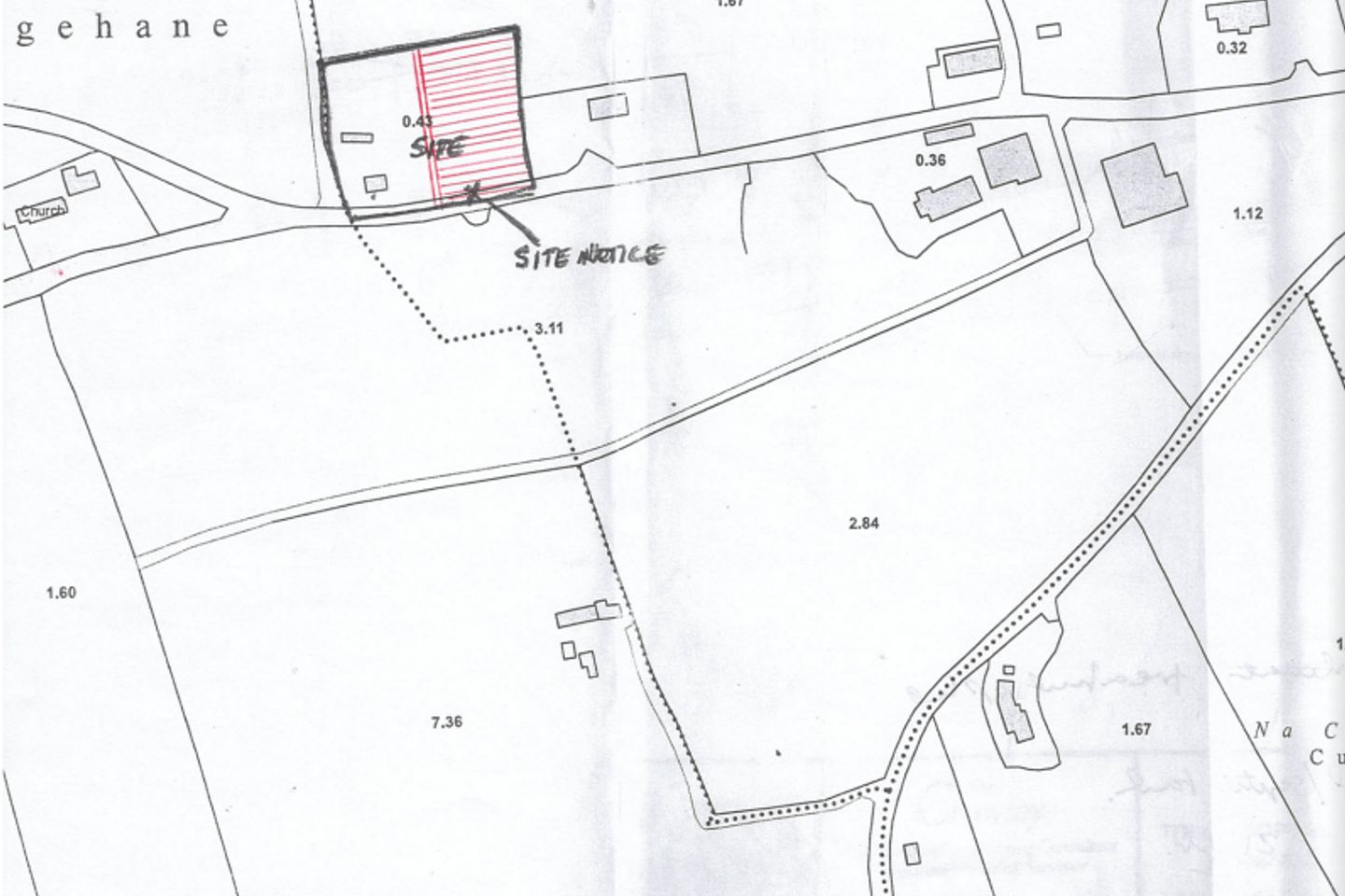 c.1/2 Acre Site at Grangebeg, Timoleague, Co. Cork, P72RY91 is for sale