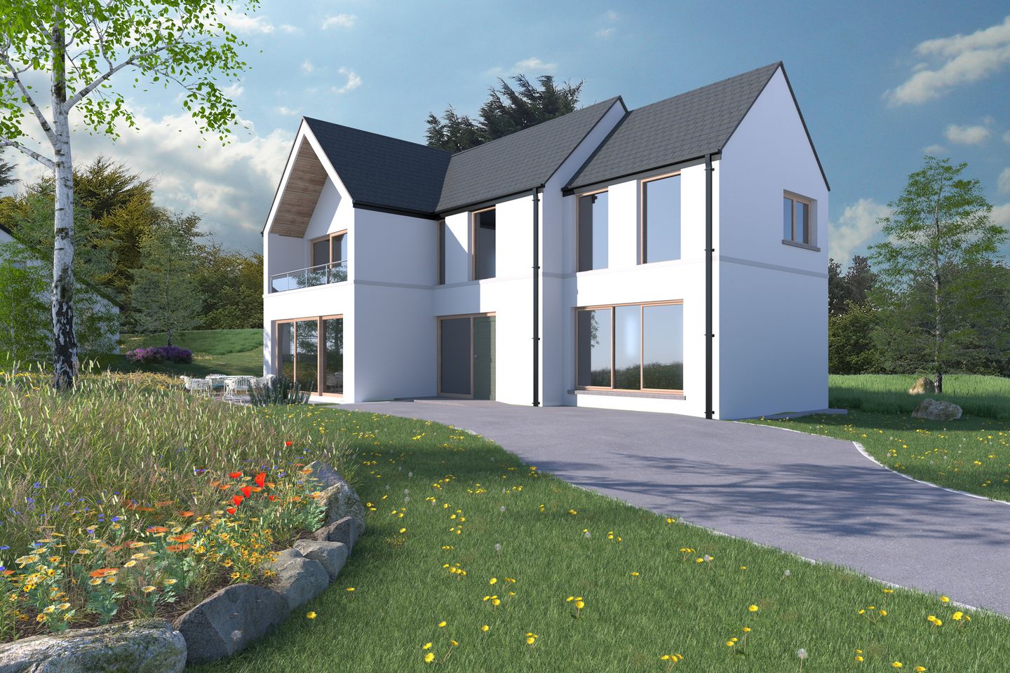 Site for Sale With Full PP Truskey West, Barna, Co. Galway is for