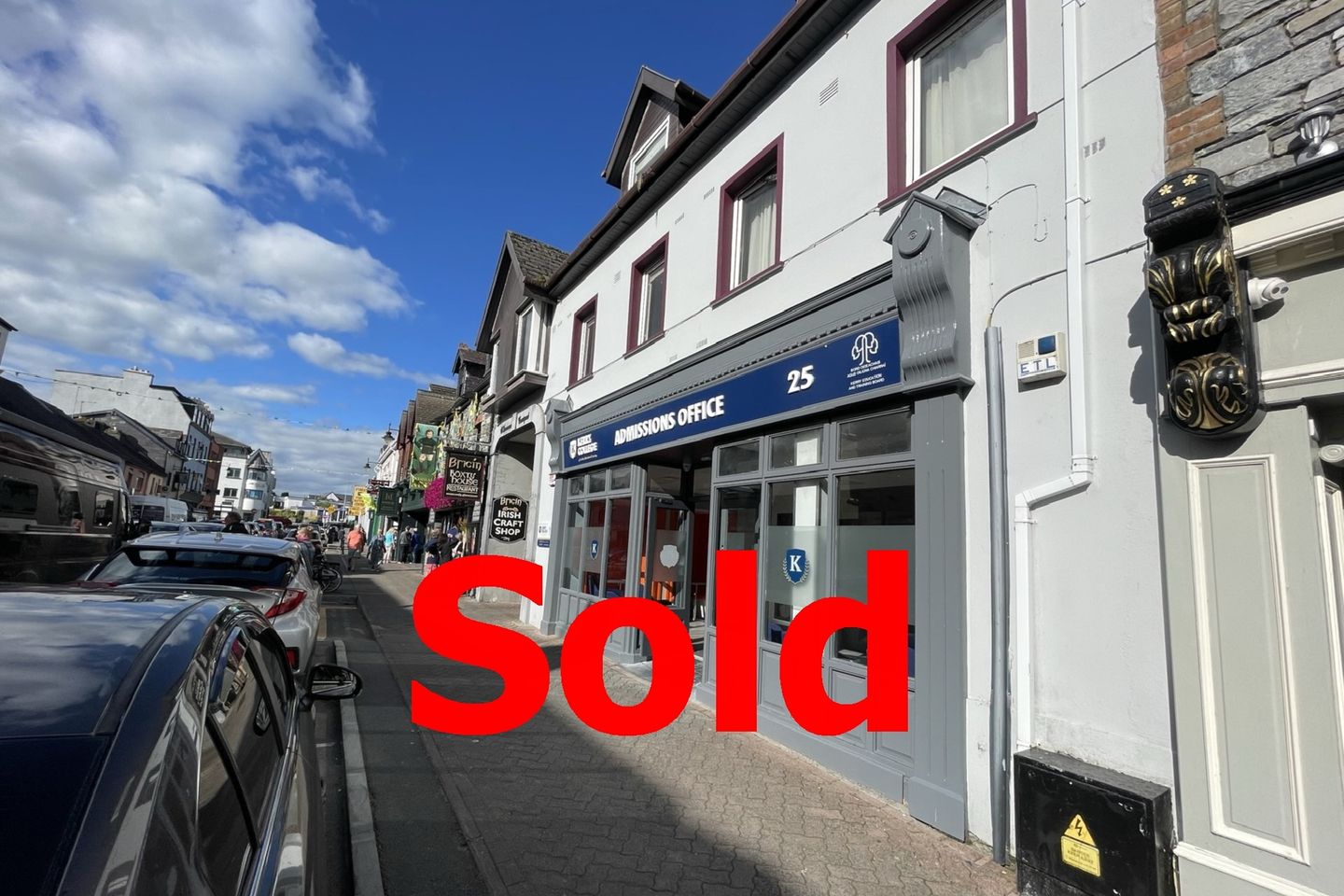 Commercial property for sale in 25 High Street, Killarney, Co. Kerry