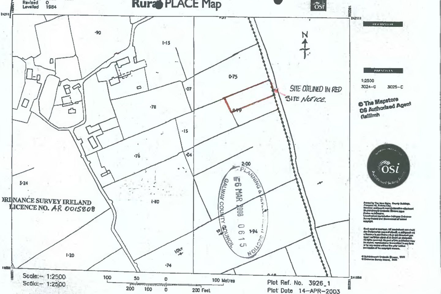 Site 2, Derryglassaun, Menlough, Ballinasloe, Co. Galway is for sale on