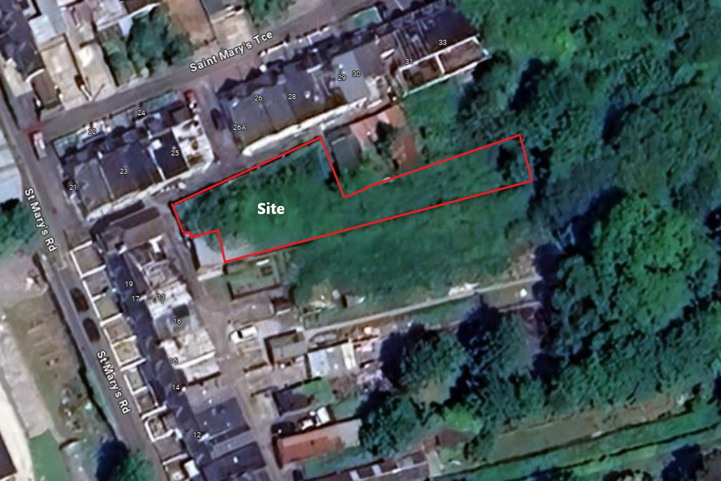 Site With Outline Planning, St Mary's Terrace