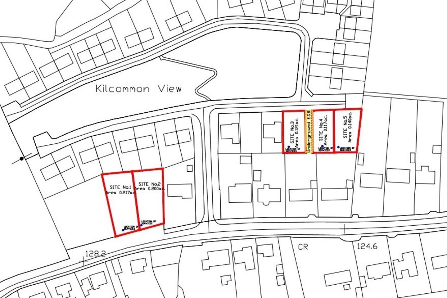 Commercial property for sale in 2 Serviced Sites for New Homes (Ready