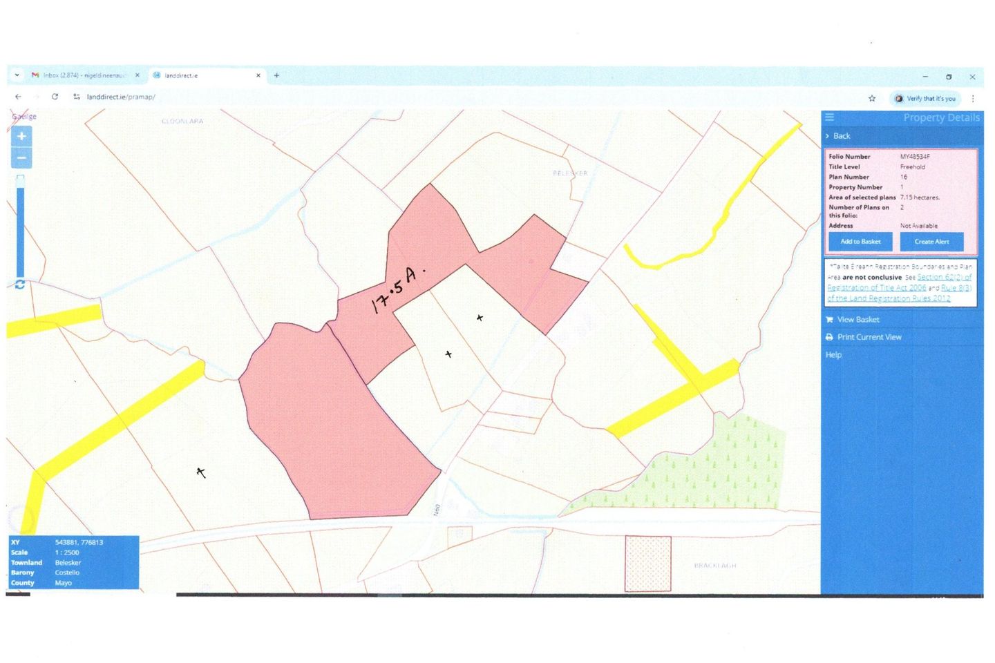 Belisker, Brickeens, Co. Mayo