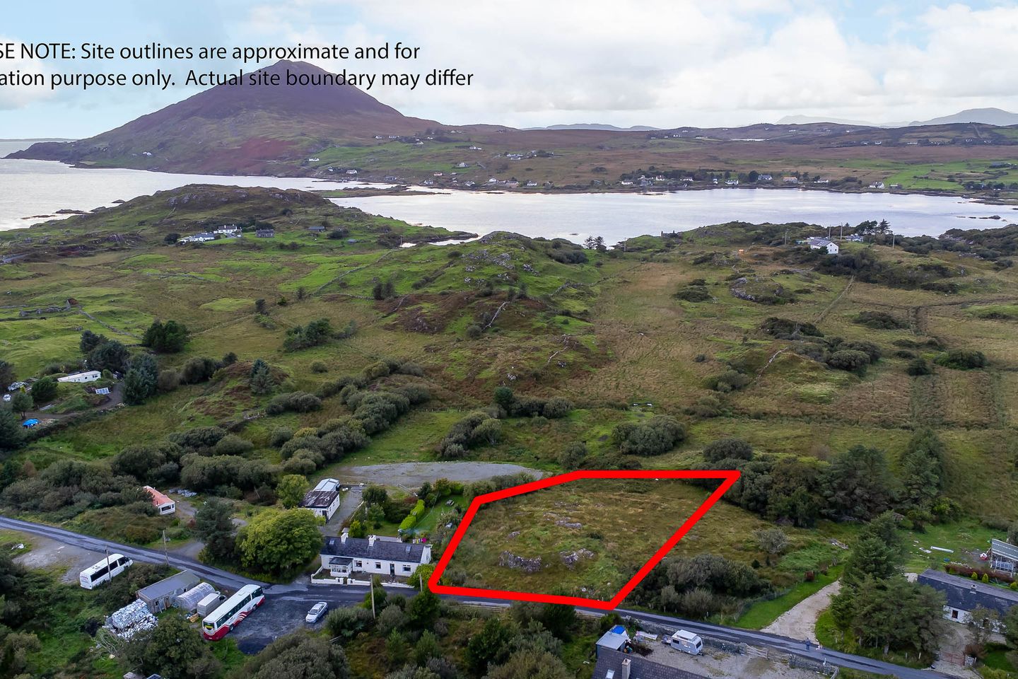 Site Circa 0.53 Acre At Creggans, Letterfrack, Co. Galway