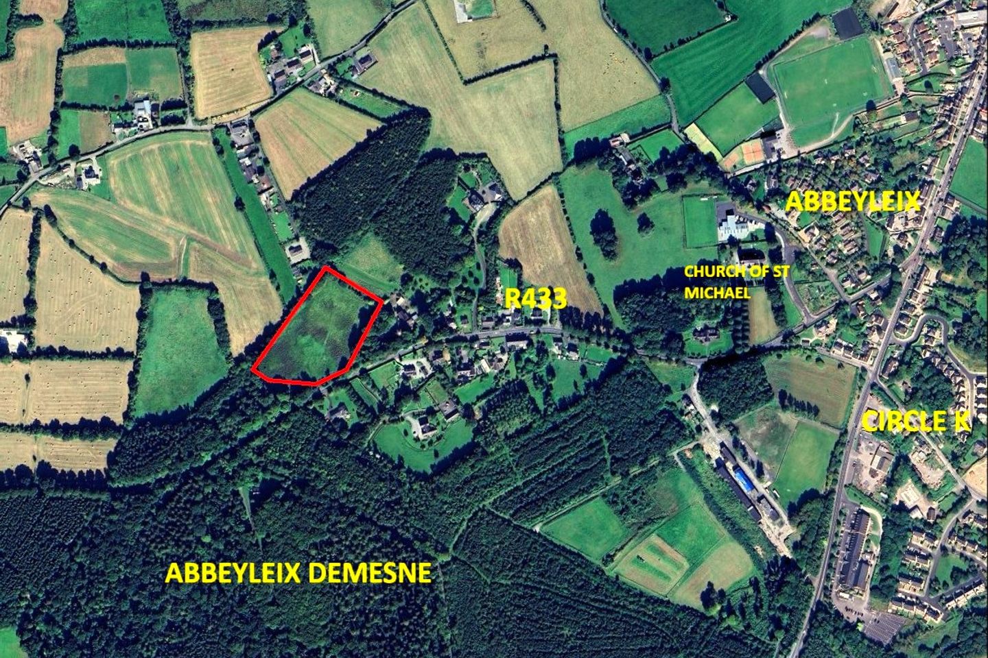 Land approx. 1.99 hectares, The Rookery, Abbeyleix, Co. Laois