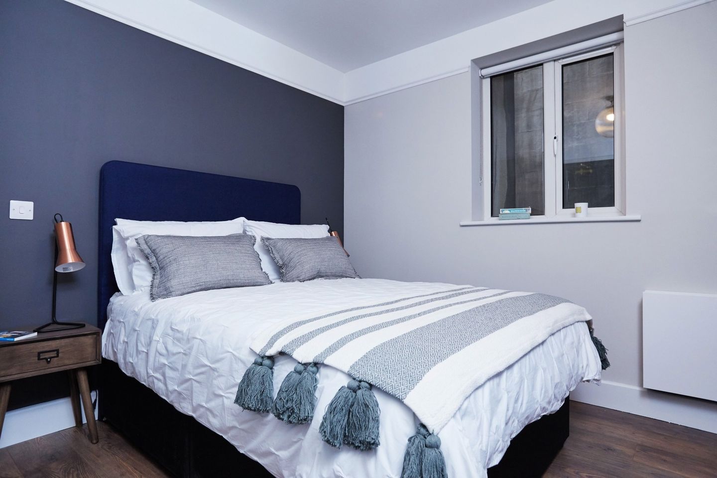 Bedroom with a private bathroom, Node D2 - Fitzwilliam Square, 25 Pembroke Street Upper, Dublin 2