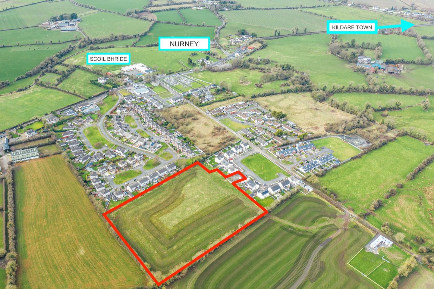 2.15 Hectare - (5.31 Acre ) Zoned - Development Site - Nurney, Nurney, Co. Kildare