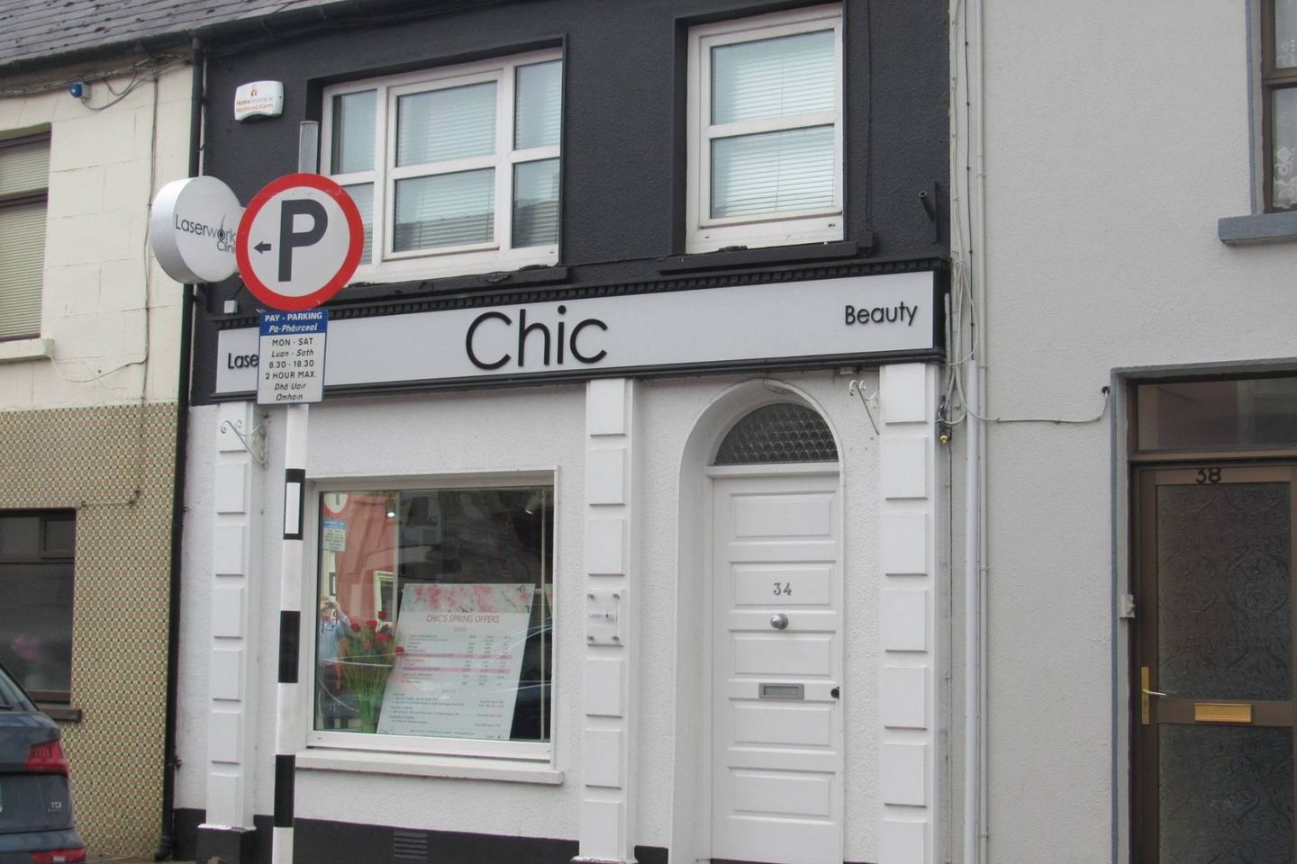 CHIC BEAUTY SALON, 34 Dublin Street, Longford Town, Co. Longford, N39D628