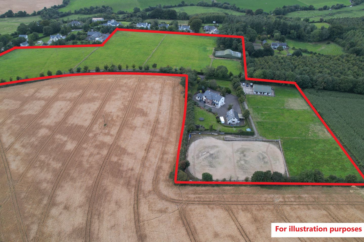 Beech Drive House & Farm, On C. 5.8 Ha (14.3 Acres) Sommers Lane, Killowen, Gorey, County Wexford, Y25C8P8