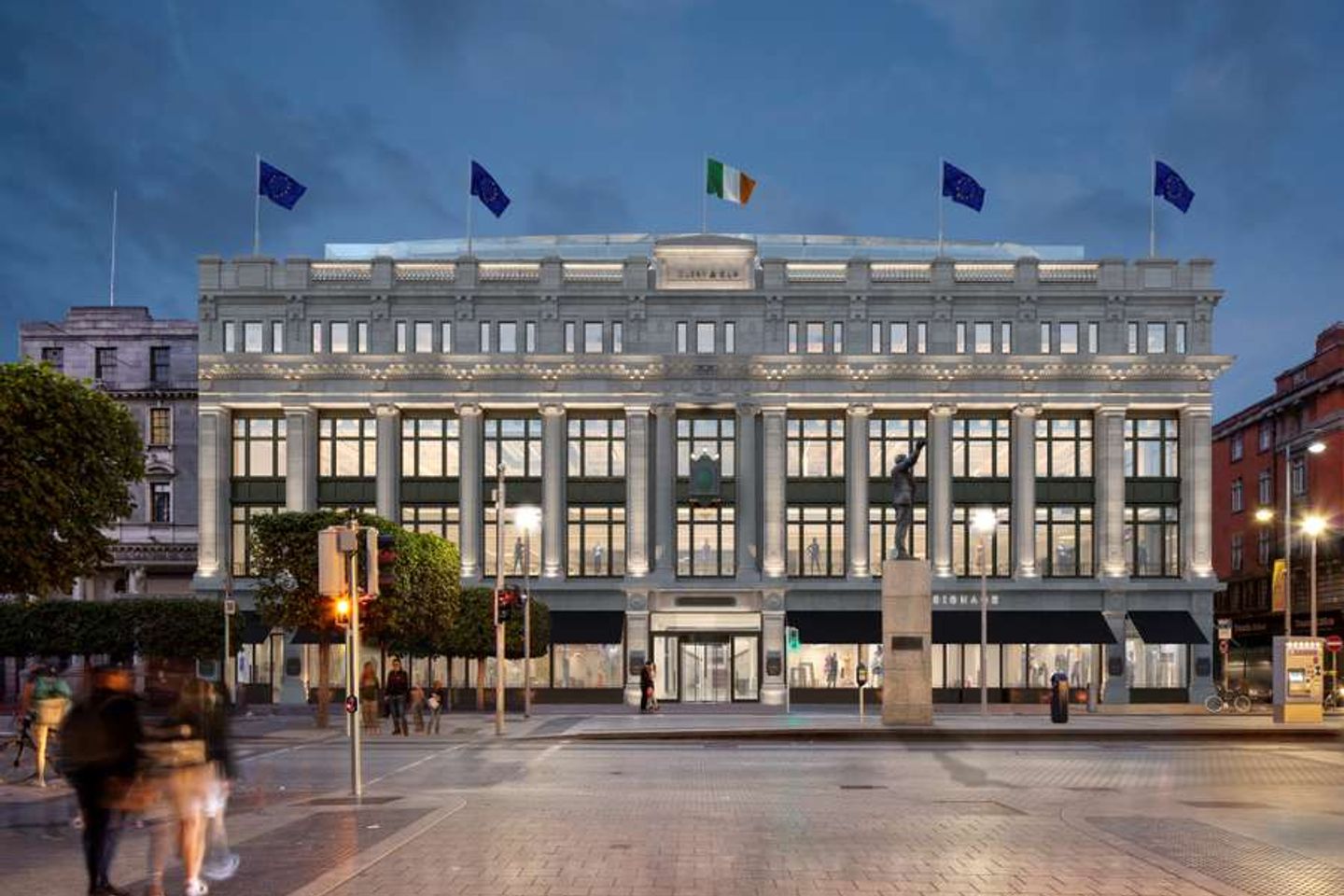 Earl Place Market, Clery's Quarter, O'Connell Street, Dublin 1