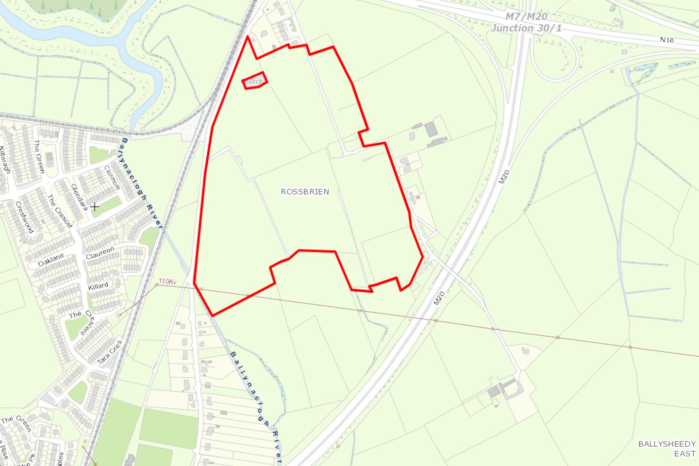 Commercial property for sale in Development Land, Rossbrien, Limerick